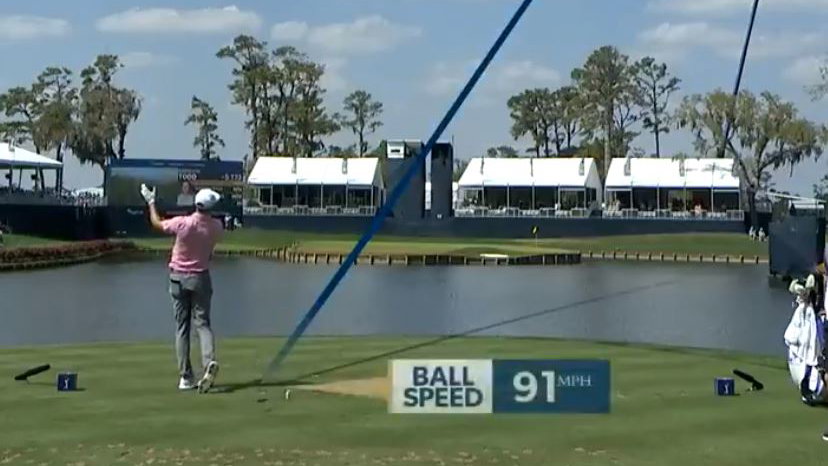 Brendon Todd laughs after hitting shocking SHANK at TPC Sawgrass iconic 17th